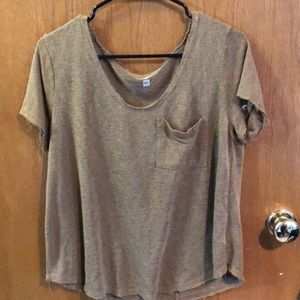 Olive Green crop top